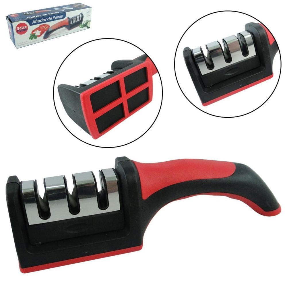 Amolador Facas Tesouras Premium Rápido Top