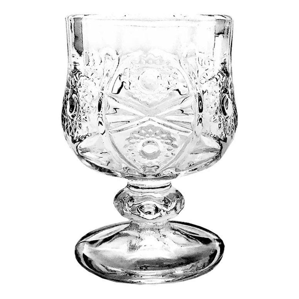 Jogo De Mini Taças Copos Dose Shot Licor Drink 40Ml Kit 6Pçs