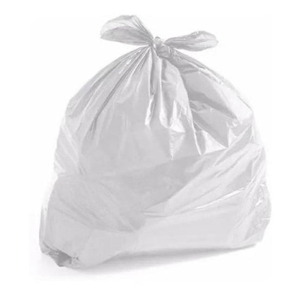 Kit 20 Pct Sacos Para Lixo Transparente 20 Litros 2.000 Un