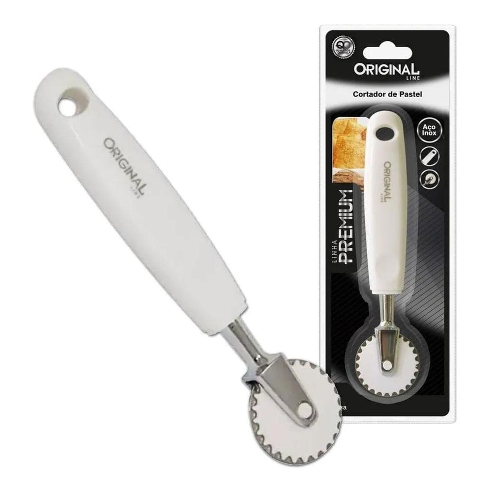 3X Carretilha Corta E Fecha Pastel Cortador Fechador De Mass