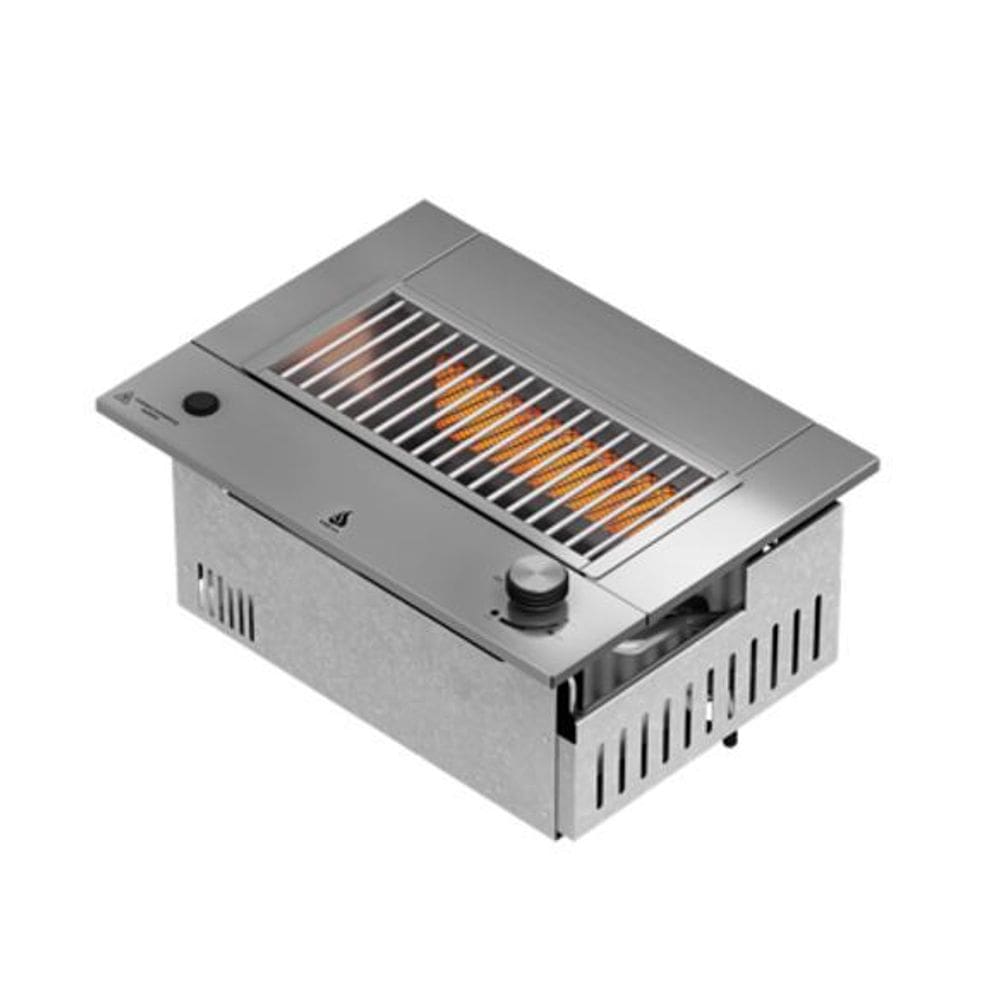 Churrasqueira A Gás Slim Dxx201 Gn Dinoxx Uruguaia Inox