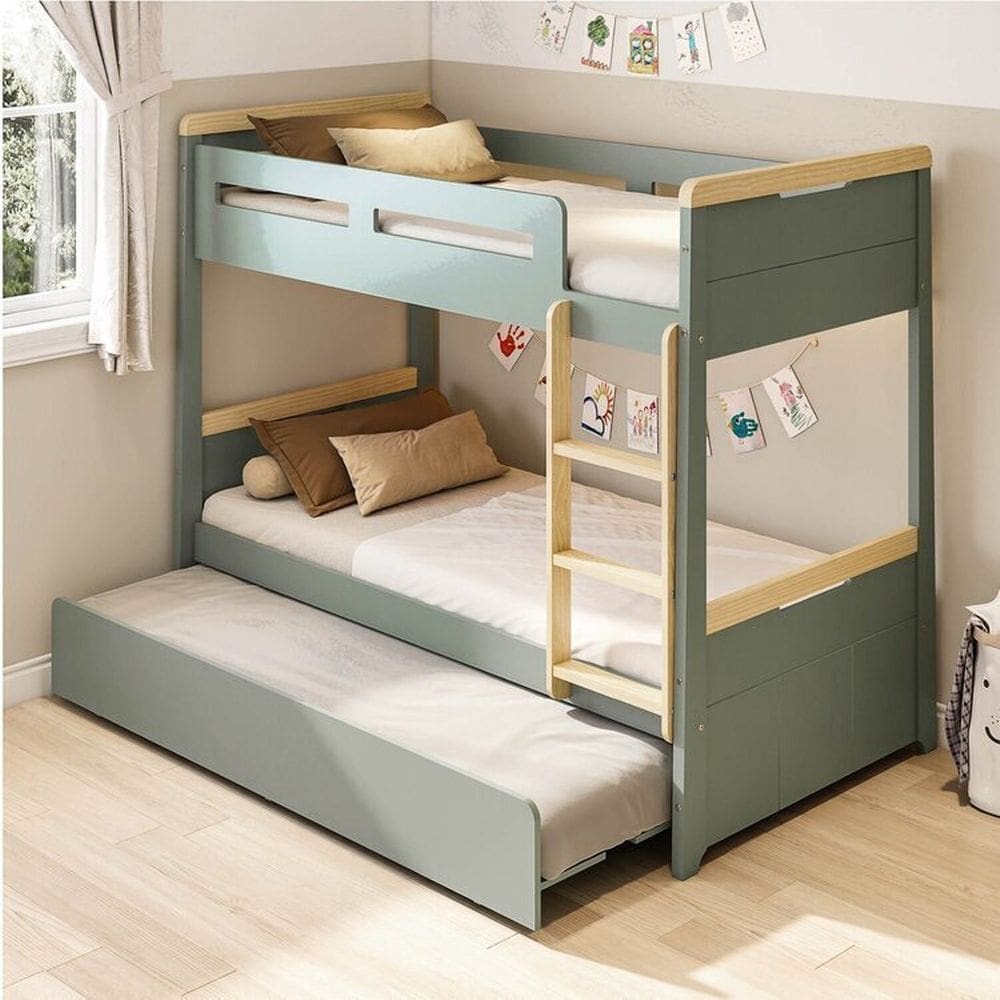 Treliche com Led na Lateral Petit Casatema Madeiraoriginals Verde/Mel