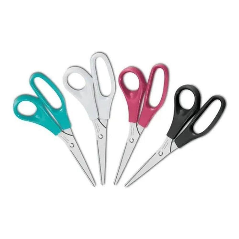 10X Tesoura Uso Geral 19,5Cm 25950/147 Cores Tramo