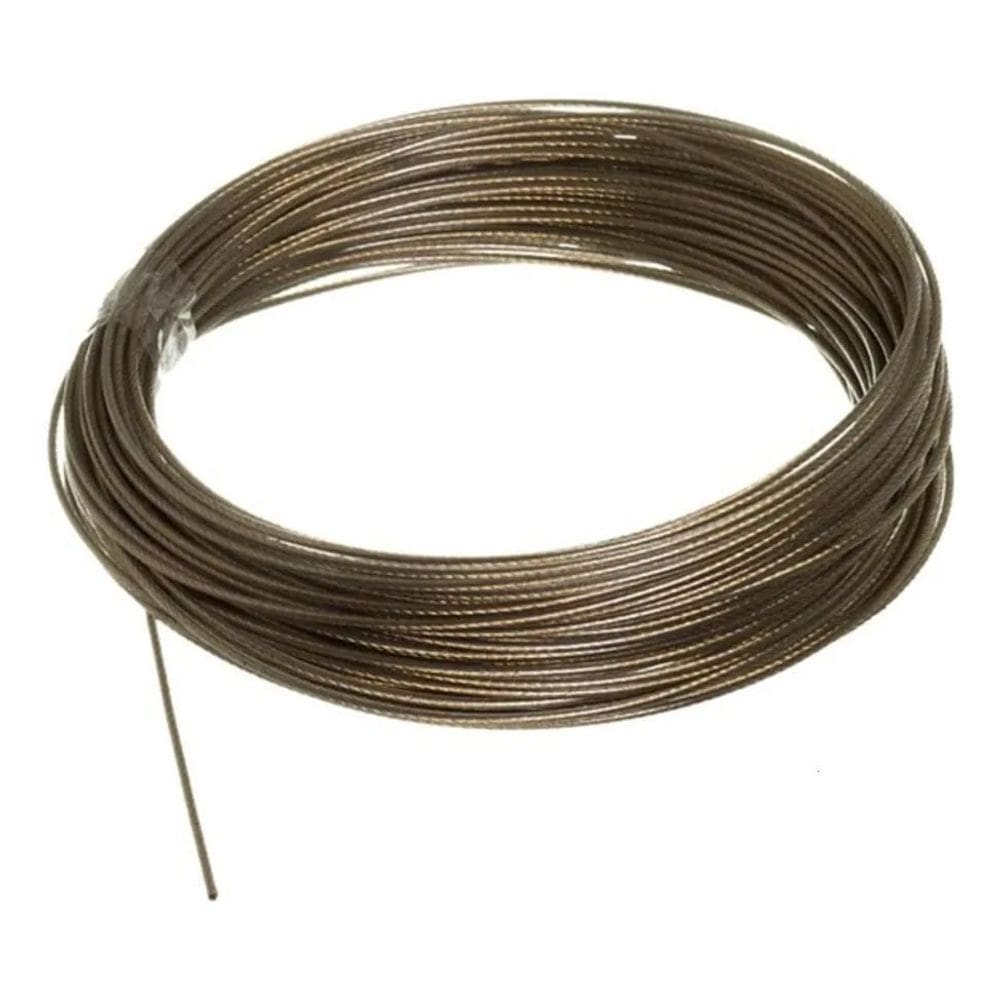 10X Varal De Roupa De Aço Revestido 20 Metros Resistente So