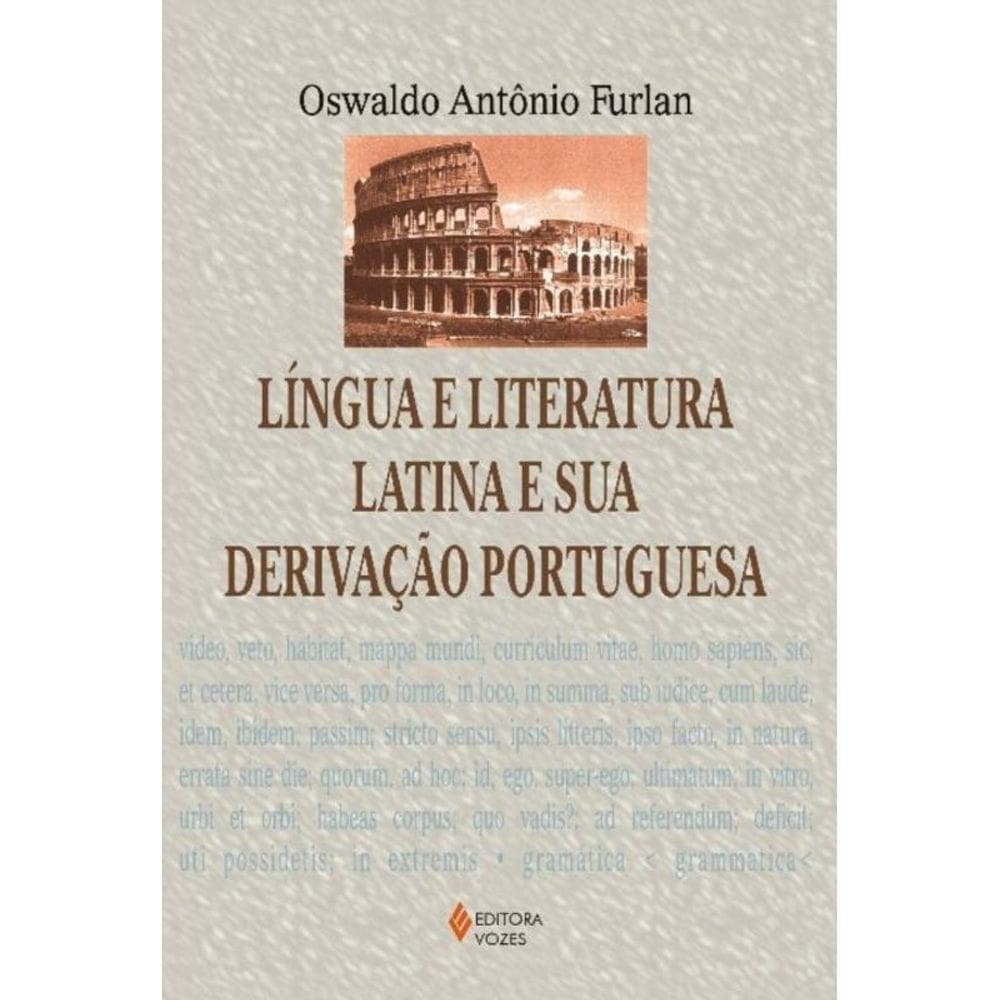 Lingua E Literatura Latina E Sua Derivacao Portugu