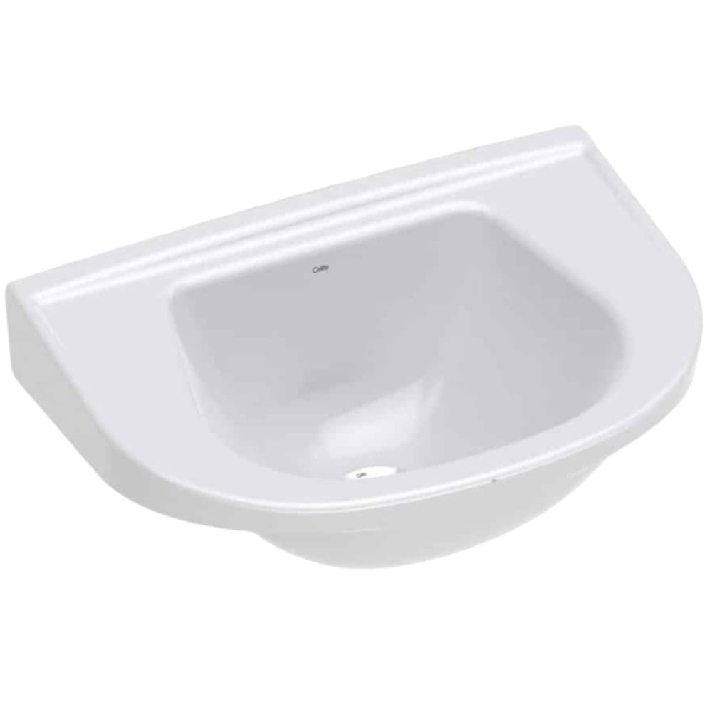 Lavatório Suspenso 41,5x30,5cm Cinza Prata - 869102-77/1910380773300 - CELITE