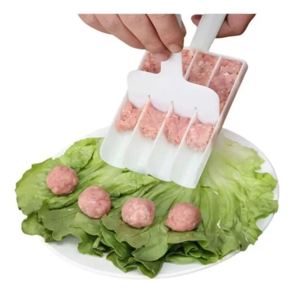 10X Modelador Cortador De Bolinhos Chuva Almondega Doce Nho