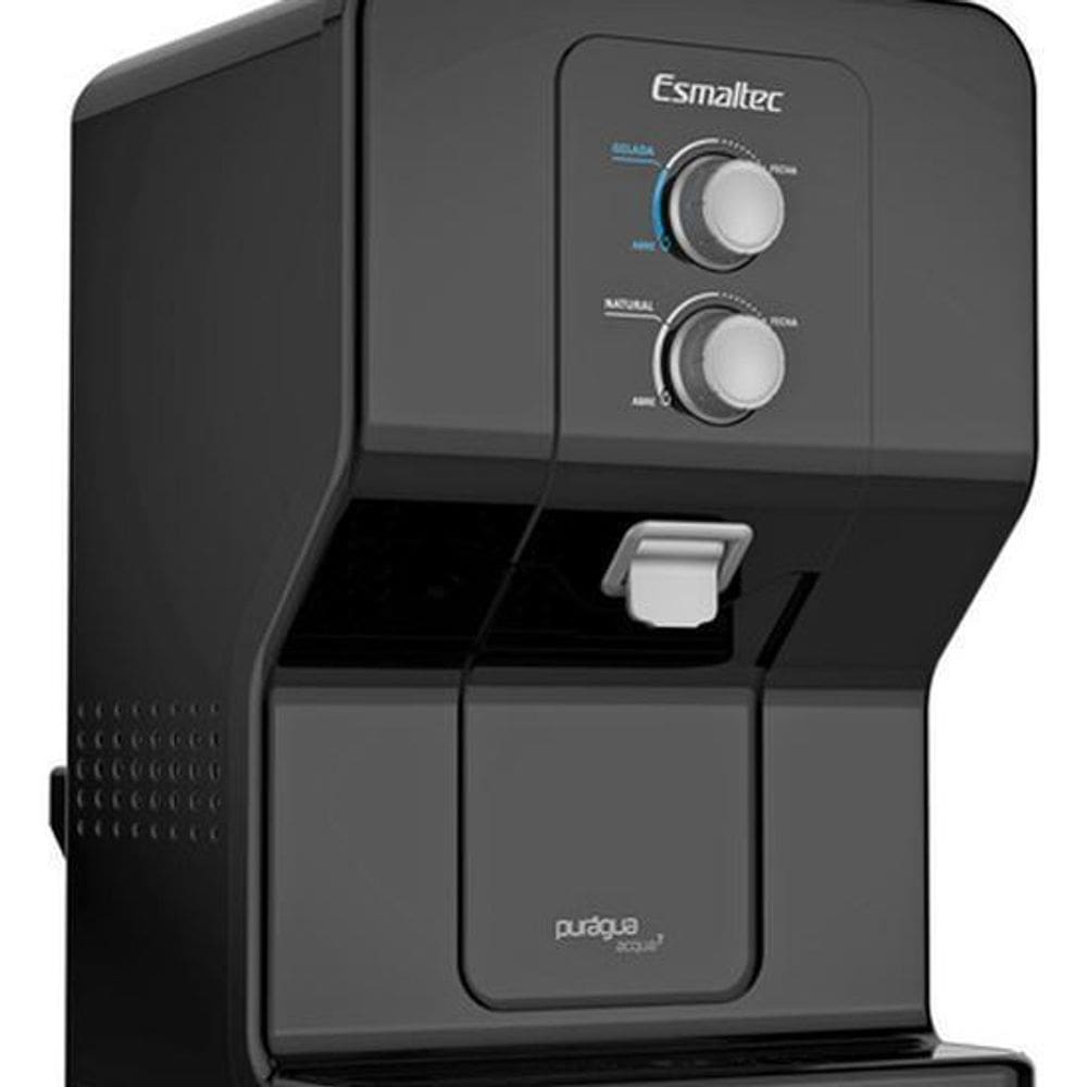Purificador De Água Gelada Eletronico 127V Preto - Esmaltec