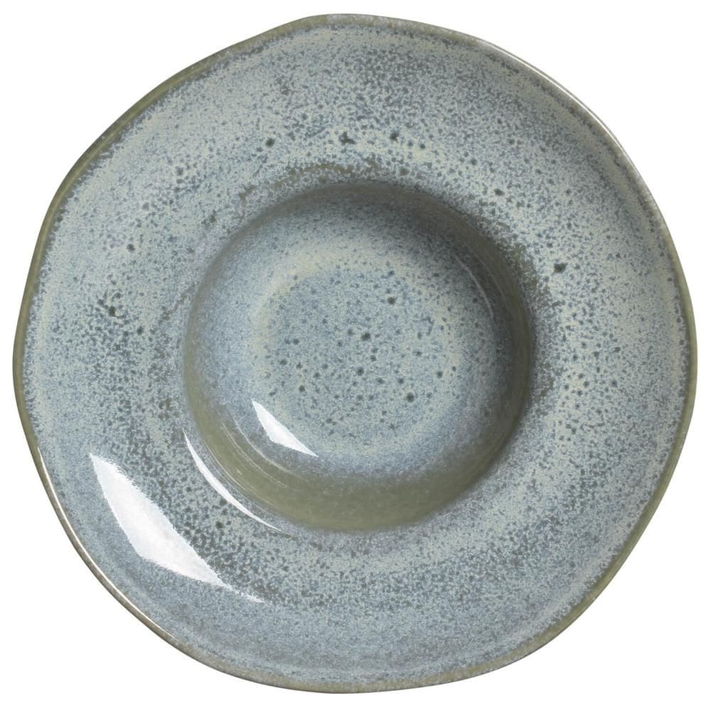 Conjunto com 4 Pratos de Massa Orgânico Green Granite Ø28x6,5cm 450ml