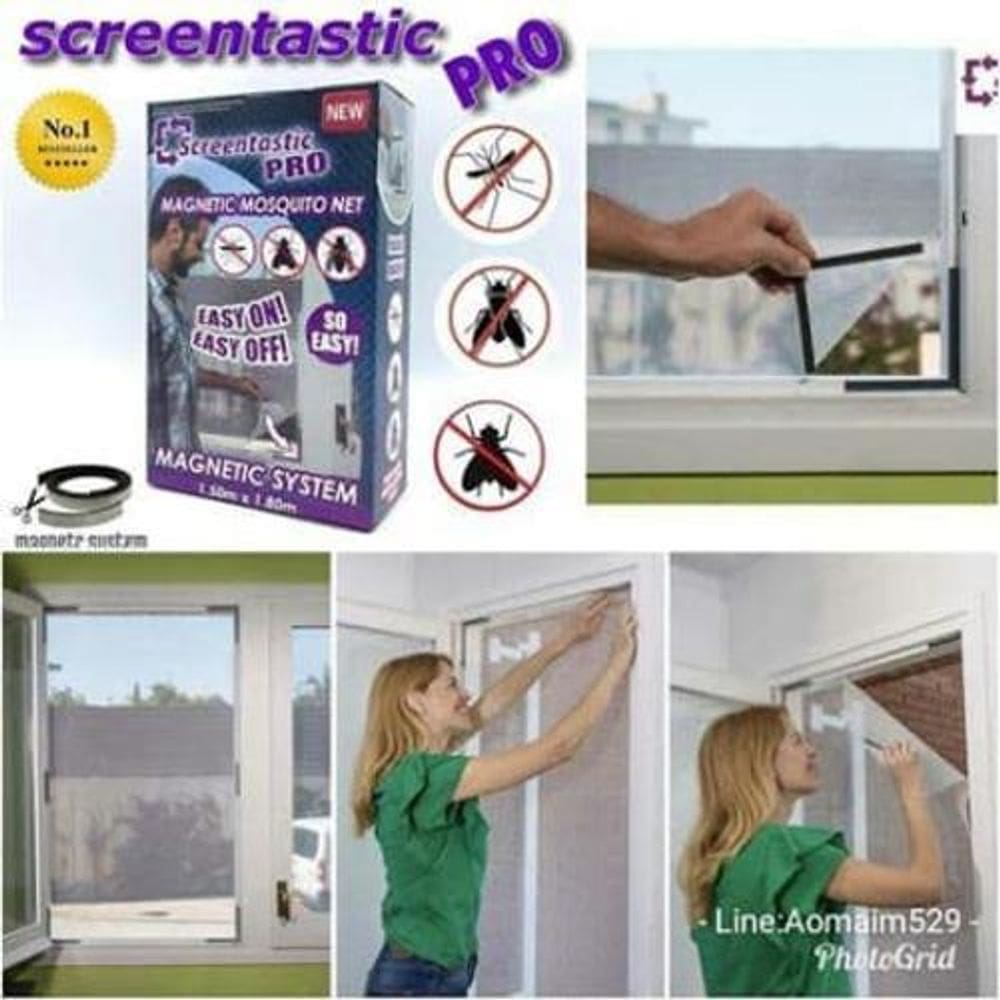 Tela Micro Trama Mosquito/Inseto/Pernilongo Janela 150X180