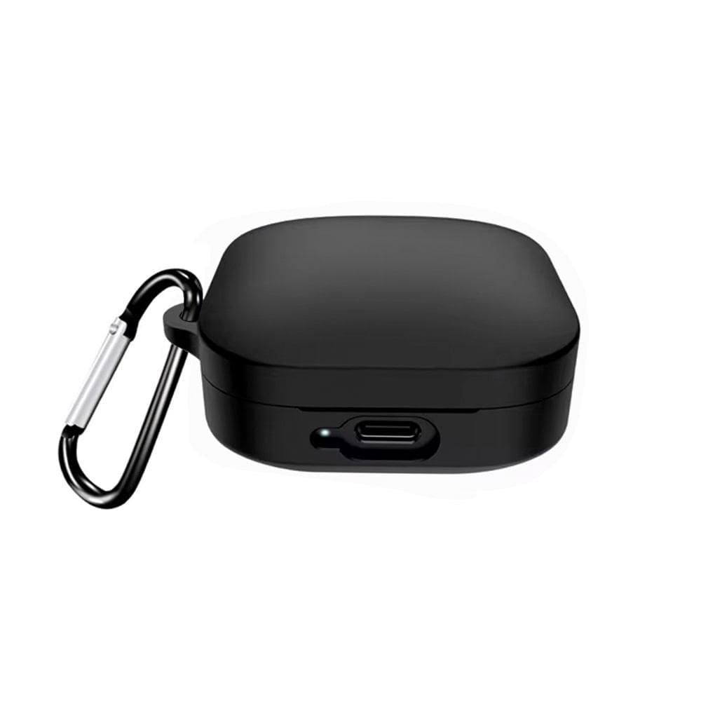 Capa Protetora De Silicone Para Redmi Buds 6 Active, Preto