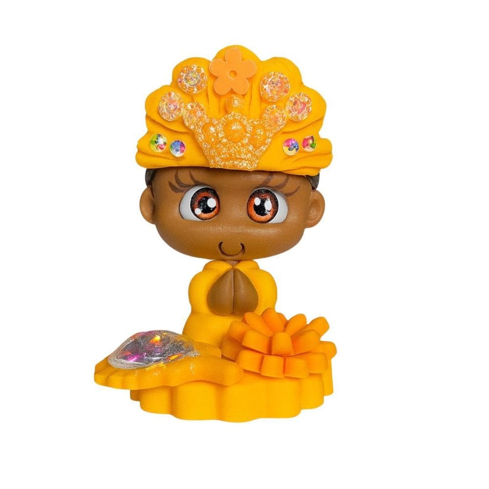 Escultura Baby Orixá Em Biscuit 5 Cm Pureza E Doçura