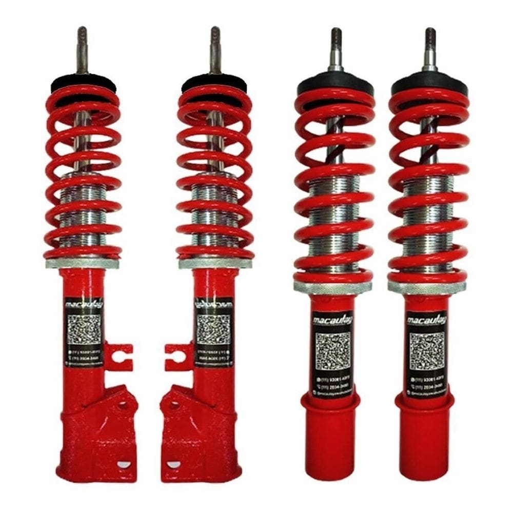 Kit Suspensão Rosca Slim Fiat 147 Dianteira E Traseira