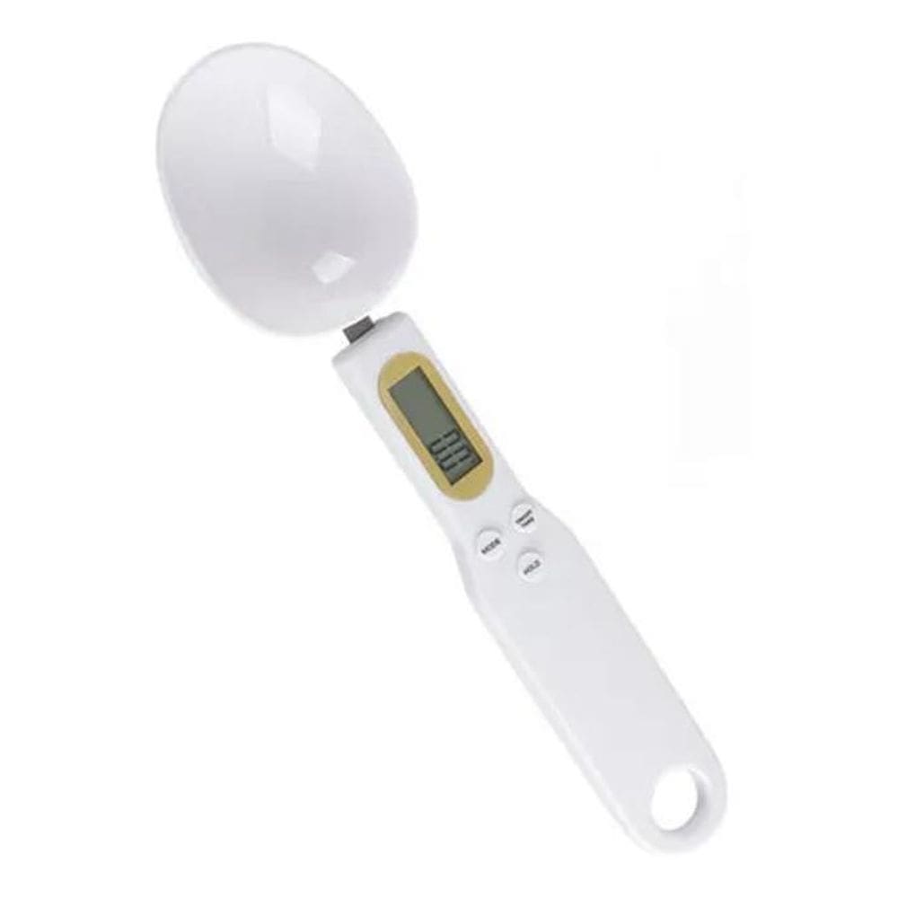 2X Colher Balança Digital Dosador De Alimentos Até 500G Bran