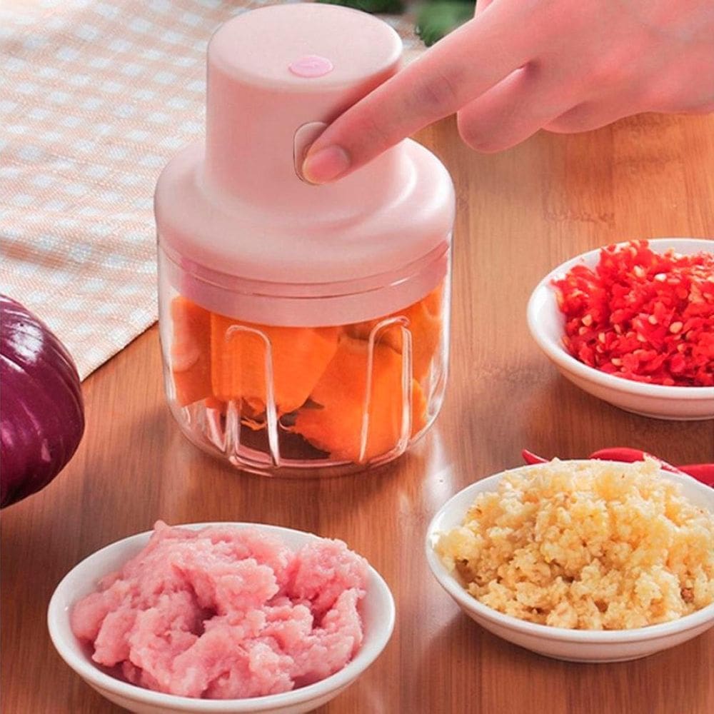 MP - Triturador De Alimentos Mini Com Pote nc