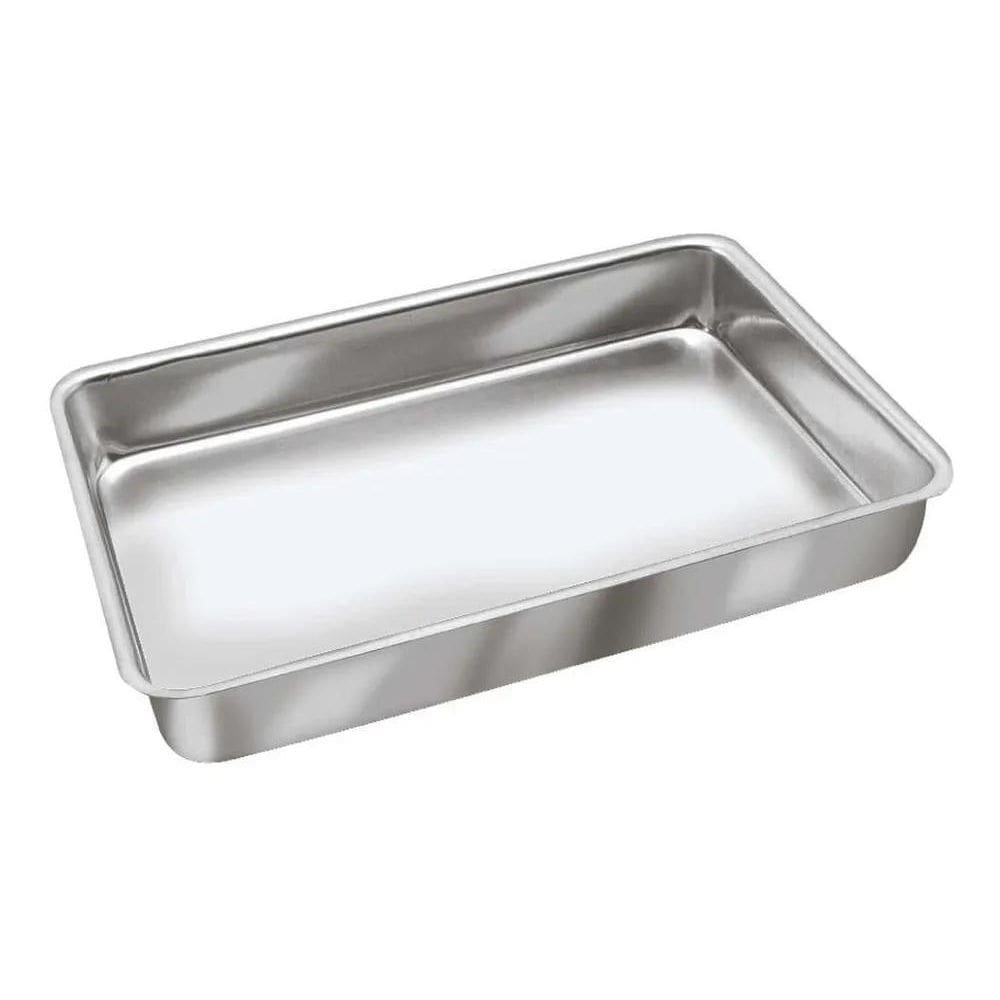 Assadeira Forma De Bolo Tabuleiro Alto Grande 40 Cm Alumínio