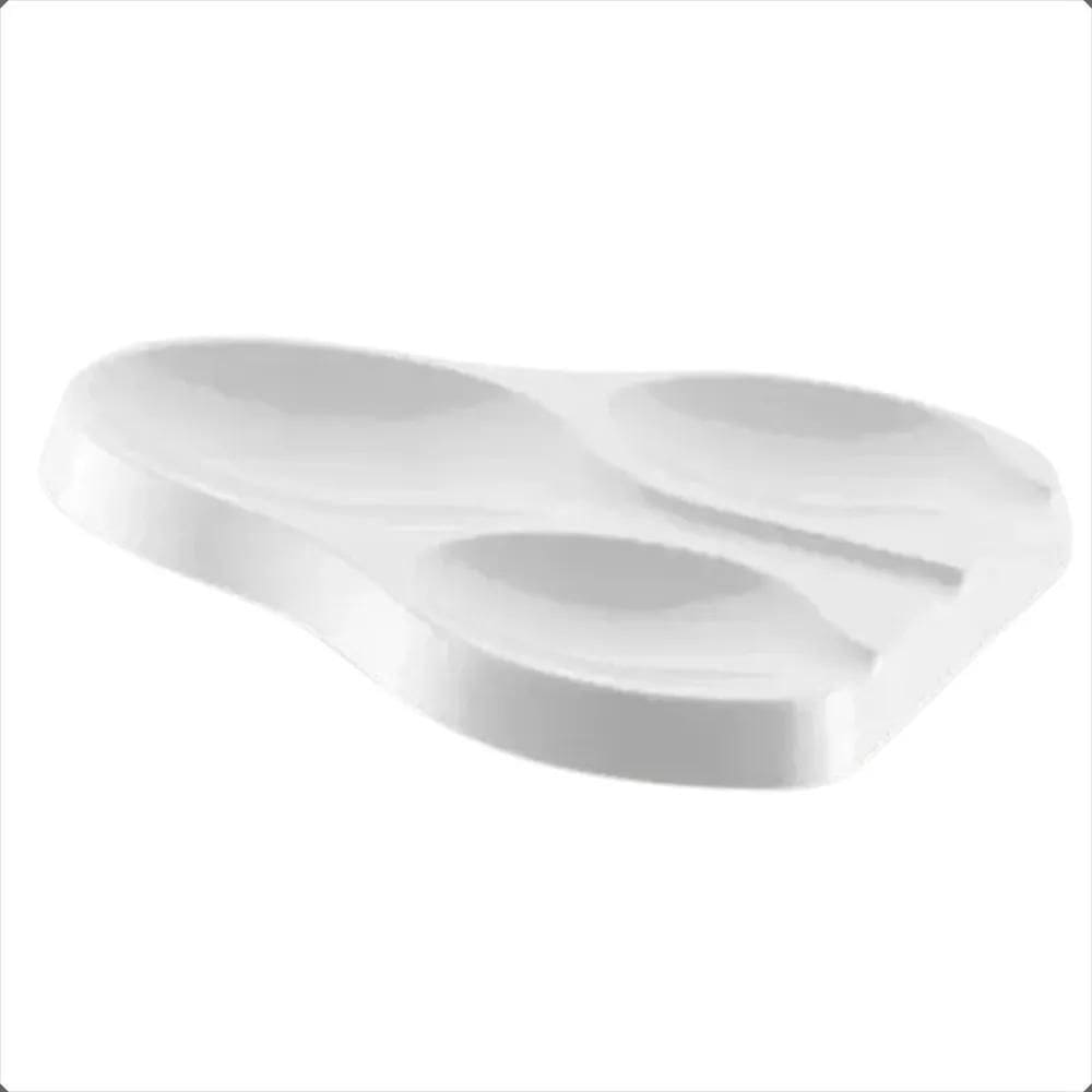 Descanso 3 Apoio De Talheres Colher Bancada Pia Cozinha Cor