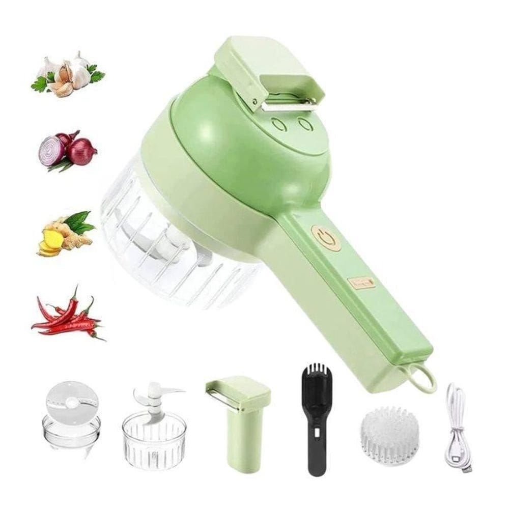 Mini Processador 200Ml Cortador E Triturador Recarregável