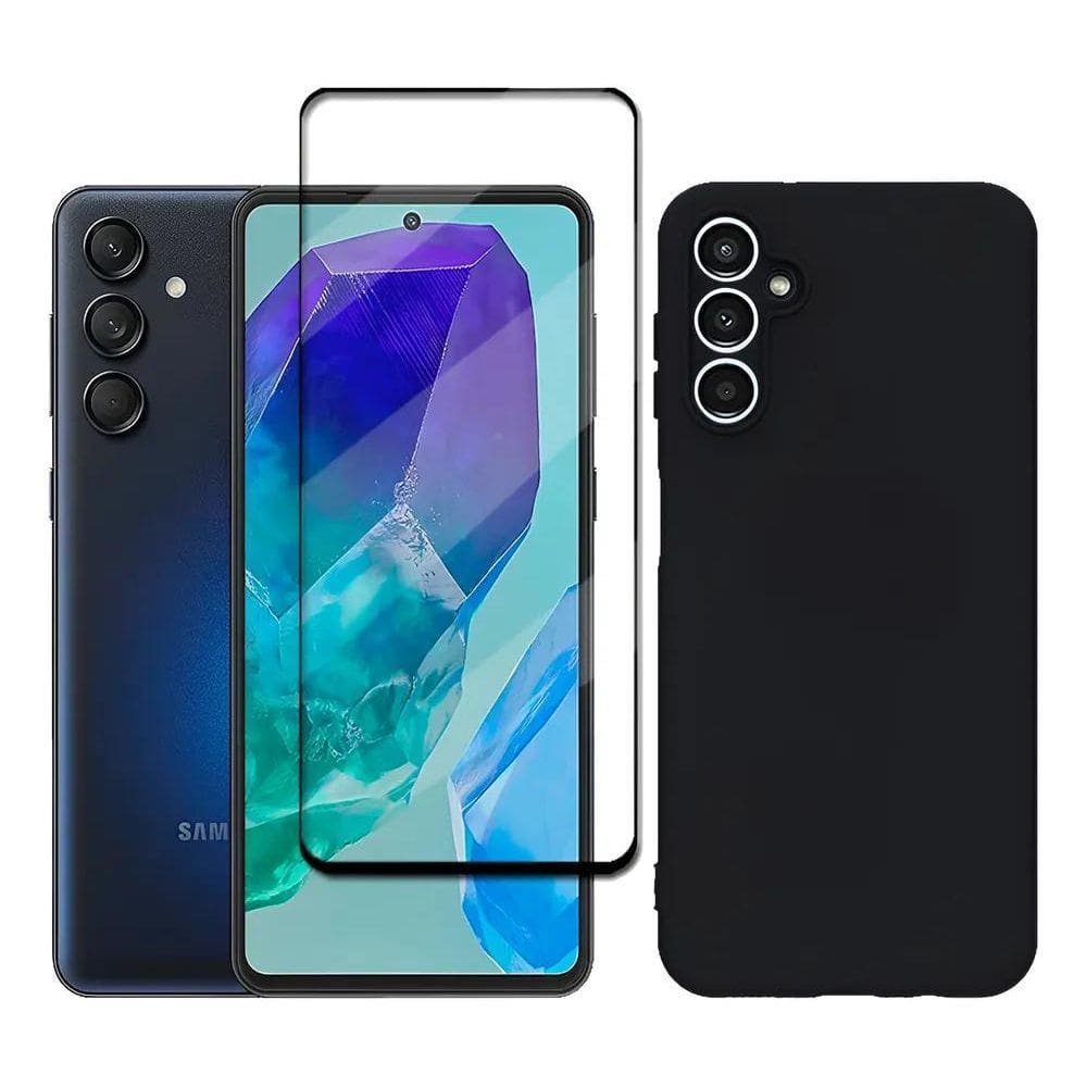 Capa Capinha Case + Película 3D Para Galaxy M55 5G Sm-M Pret