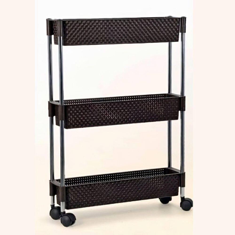 Organizador Multiuso Rattan Marrom