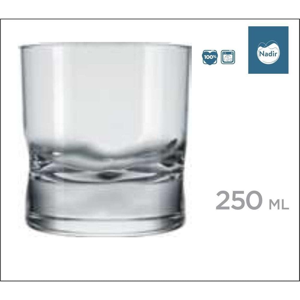 12 Copos Amassadinho 250Ml - Copo De Whisky
