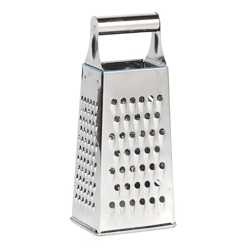 Ralador Legumes Multifuncional Tradicional Em Inox 4 Faces