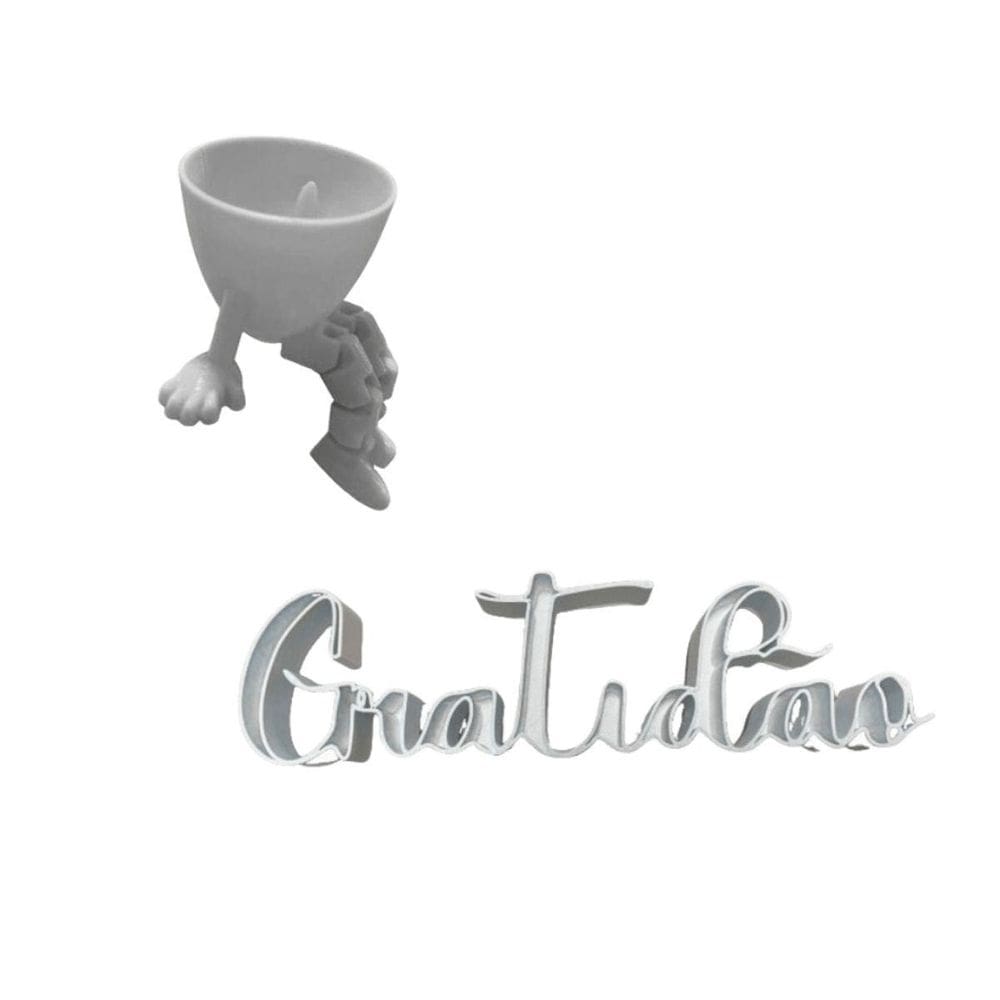 Kit 2 Xicaras Decorativas Flutuante Para Amantes De Café