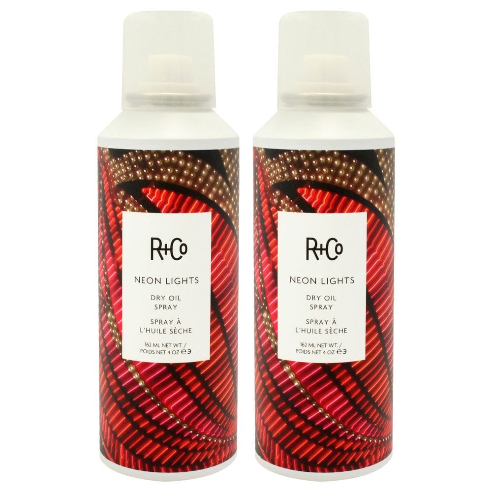 Spray de óleo seco R+Co Neon Lights 120mL x 2