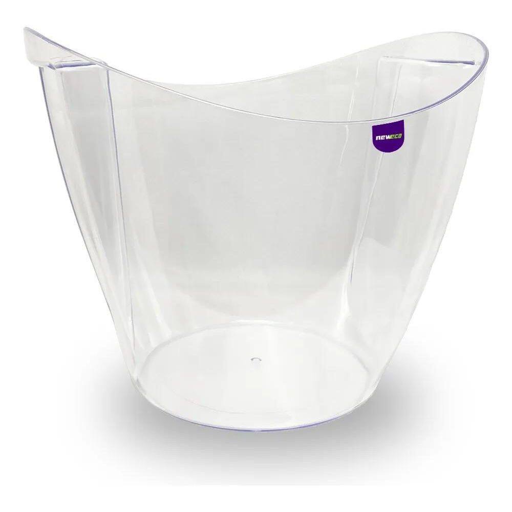 Balde De Gelo Acrílico Cristal 7,5 Litros Champanheira