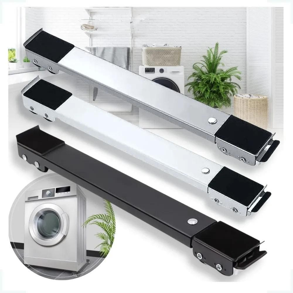 Suporte Geladeira Fogão Maquina De Lavar Frigobar Base Móvel