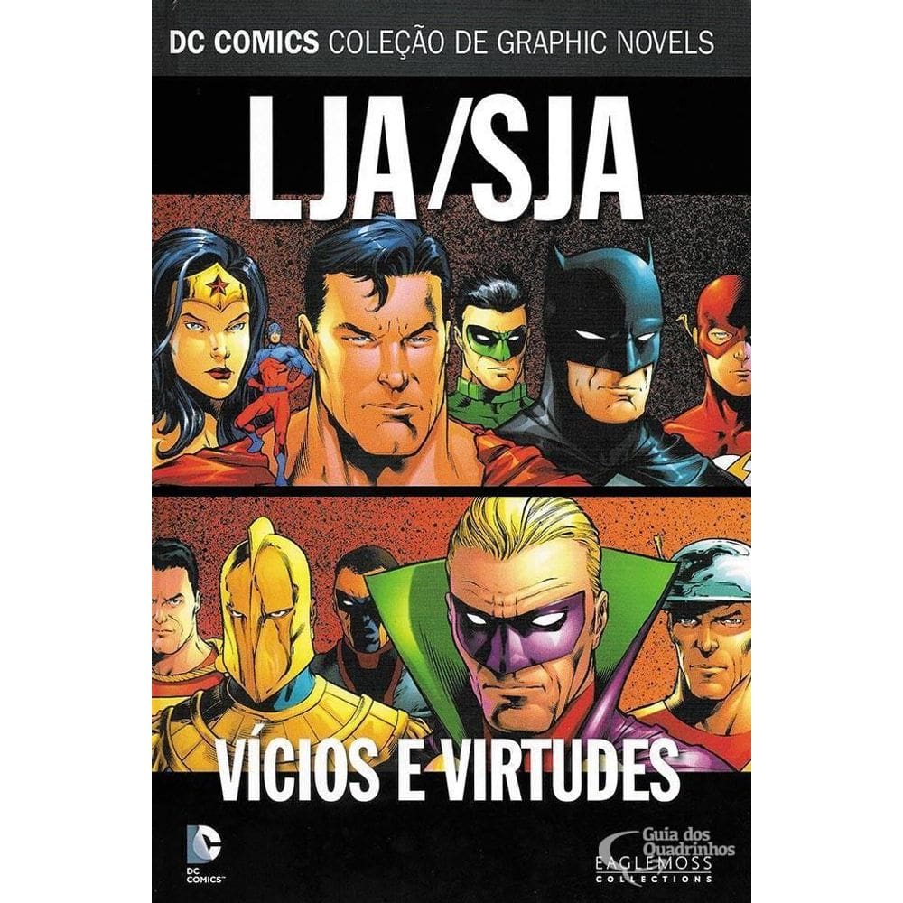 Dc Graphic Novels 64 Liga Da Justiça Lja/Sja. Vícios E