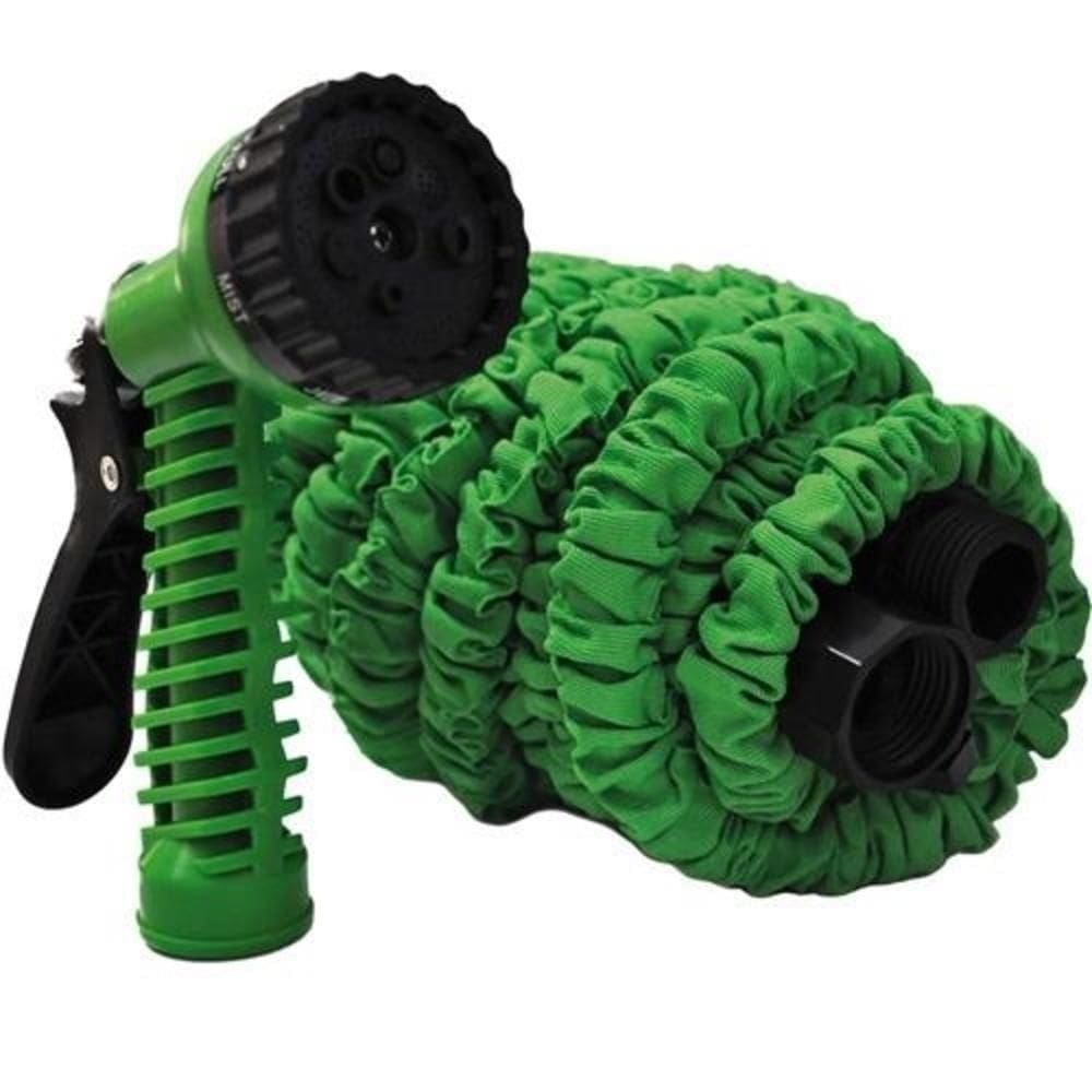 Mangueira Mágica Jardim Flexível Expansível Grande 22,5m Irrigação Esguicho Multifuncional Retrátil Elástica Compacta