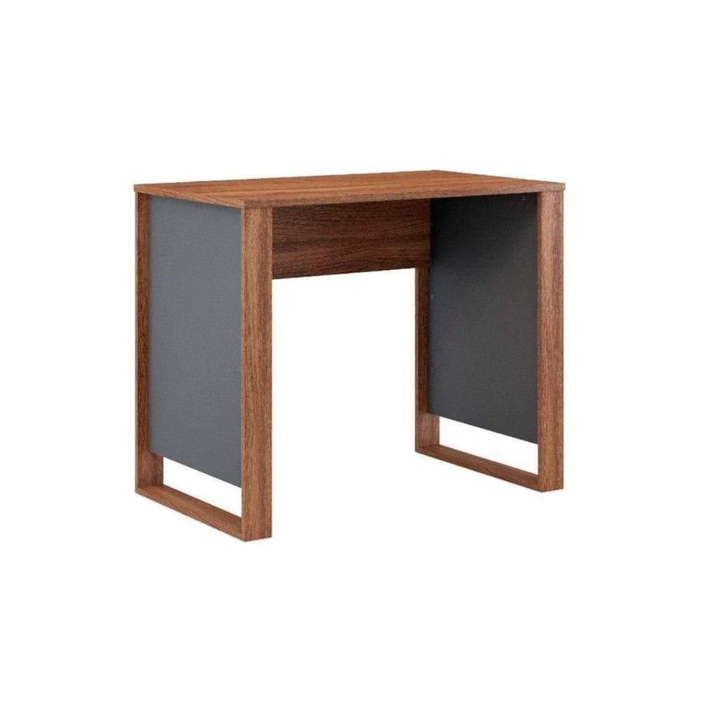 Mesa De Computador Office Morada Amendola-grafito - Demóbile