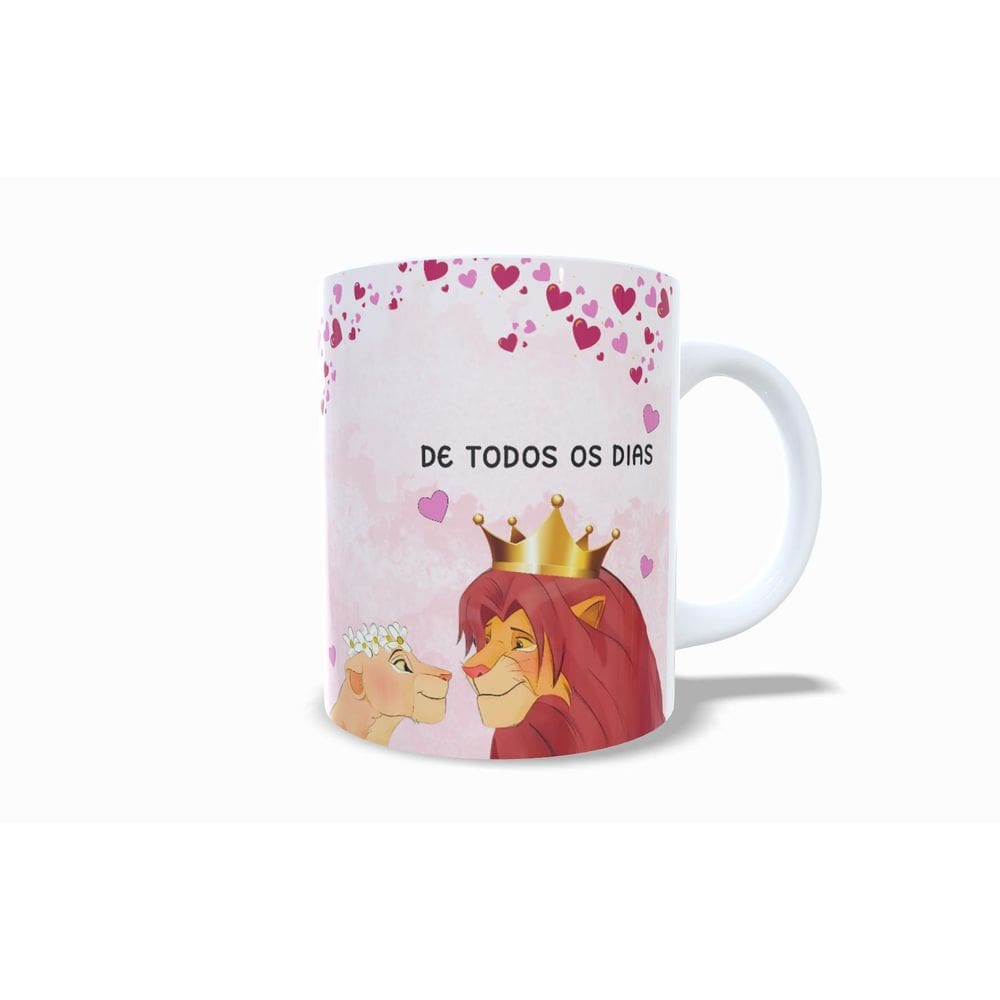 Caneca Rei Leão O Presente Qualquer Ocasião