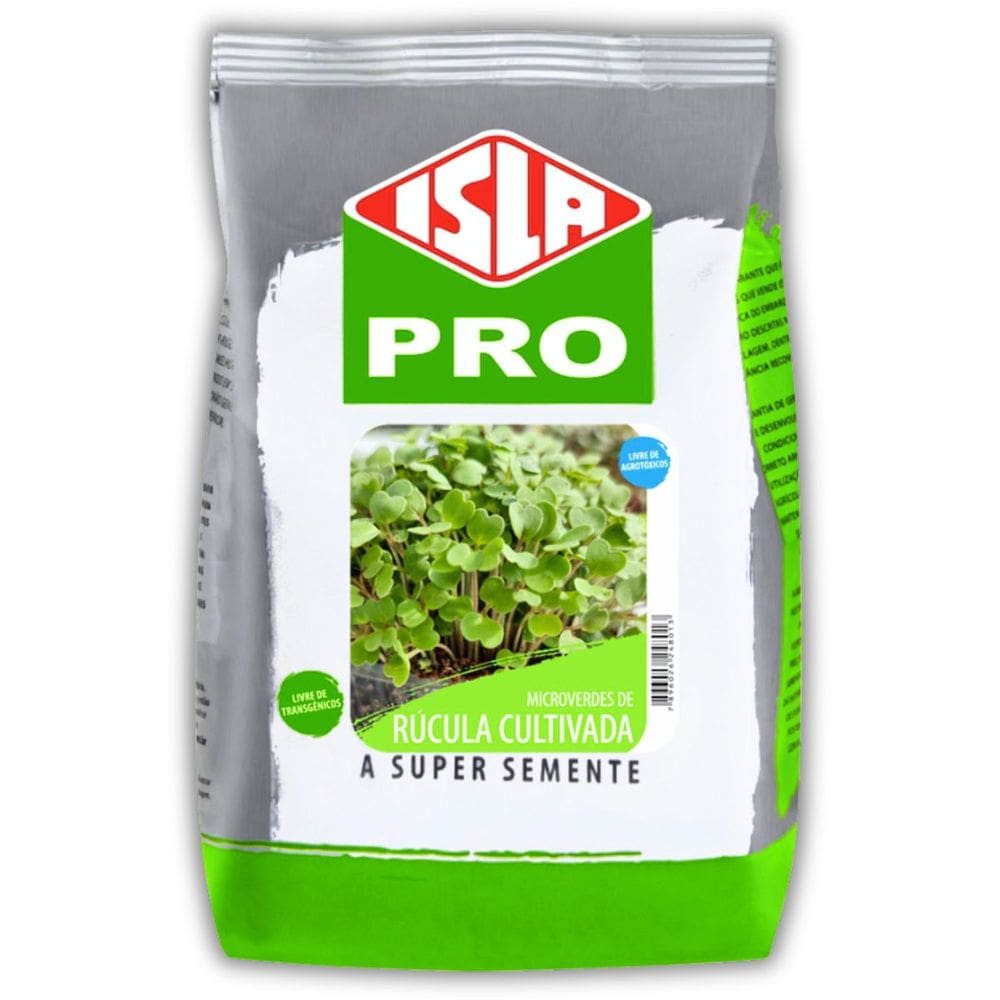 Sementes Microverdes Rúcula Cultivada (500g) ISLA
