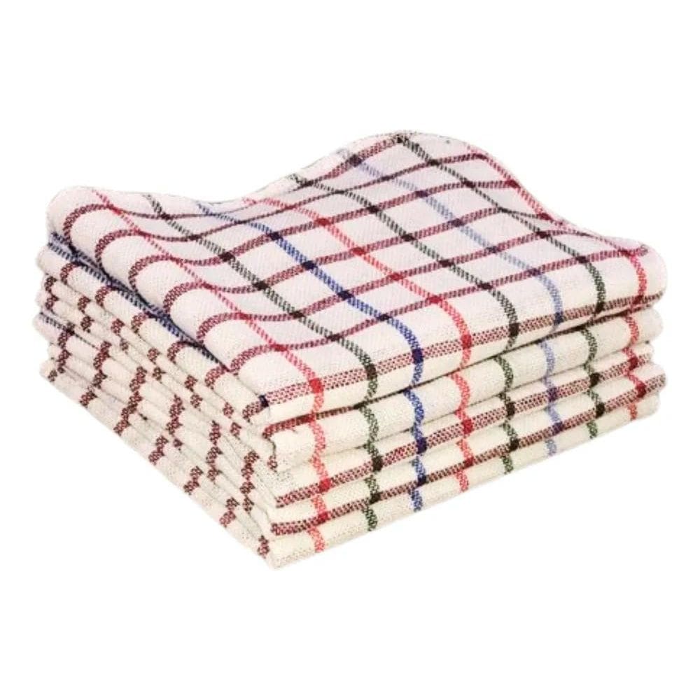 10 Pano Pia Multiuso Limpeza Copa Cozinha 100% Algodáo 29X38