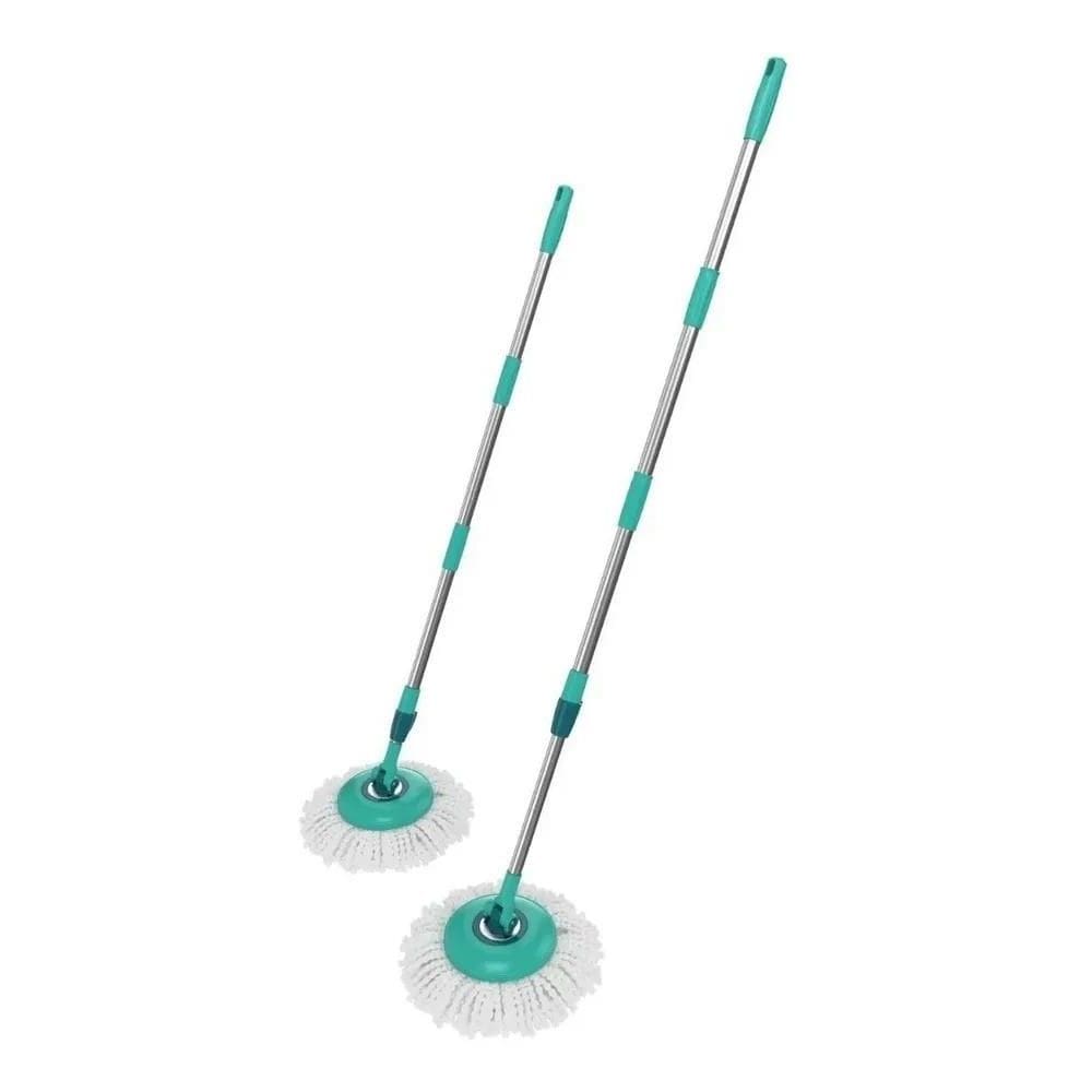 3X Cabo Para Mop Giratório Verde Água Rmop0122 Flash Limp
