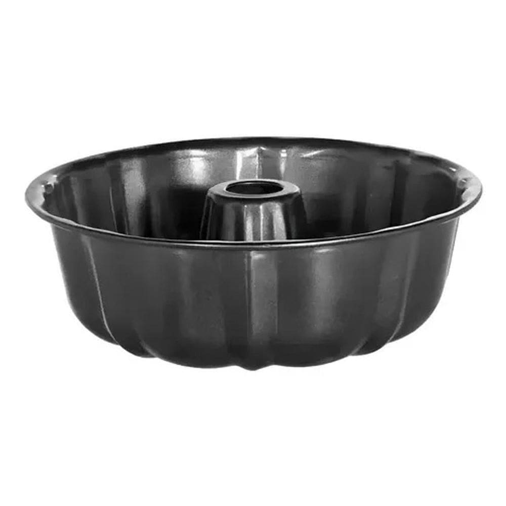 2X Forma Para Assar Bolo Ou Pudim Em Aço Antiaderente Cozinh