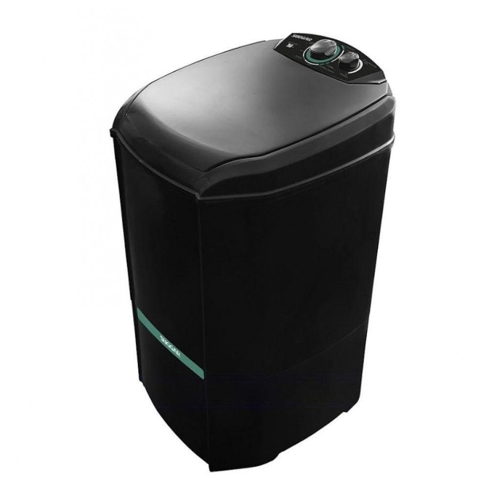 Máquina De Lavar Semi-automática Lavamatic 16kg Lc1622pt Suggar Preto 220v
