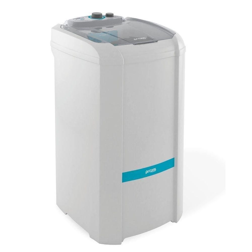 Máquina De Lavar Roupas Praxis Tanquinho Semiautomático Inverter 22kg LRSP22 Branca 220V