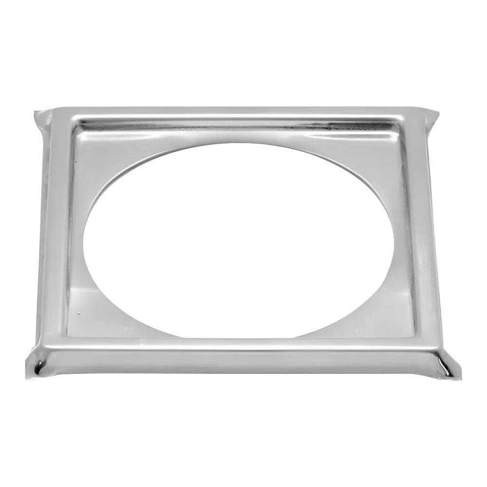 Porta Grelha Ralo Click 15X15 Suporte Cromado Inox