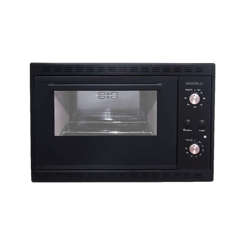 Forno Elétrico Embutir Nardelli Esp Black 45l Preto 220V