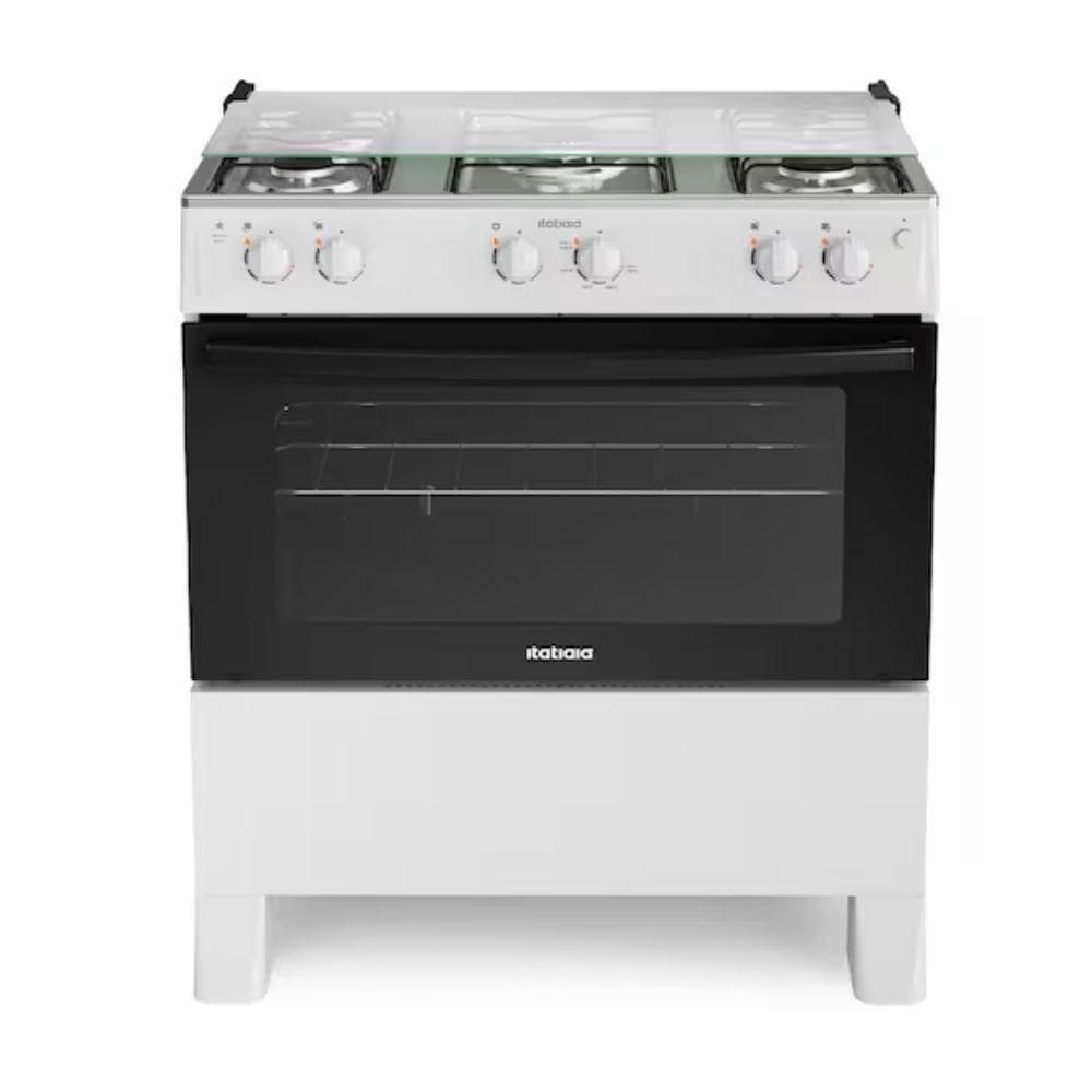 Fogão Itatiaia 5 Bocas Automático Star New Branco Bivolt