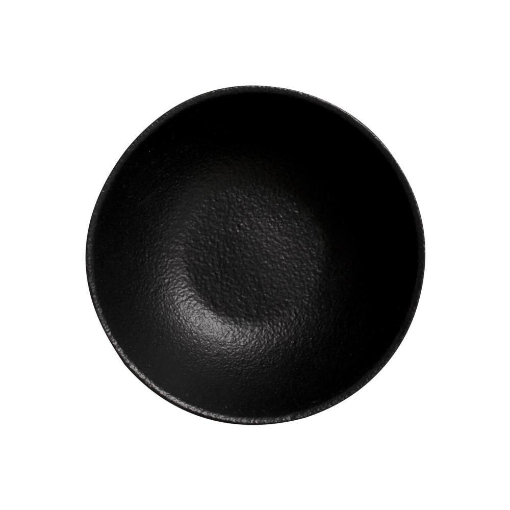 Conjunto com 6 Cumbuca Coup Stoneware Preto Matte Ø13,5x5,5cm 360ml