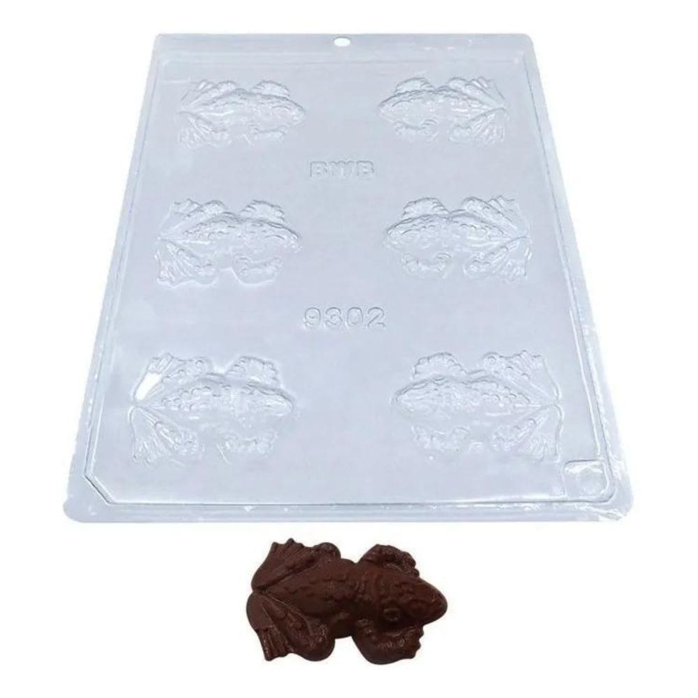 3X Kit 10 Formas De Chocolate Sapo Harry Potter 9302 - Bwb