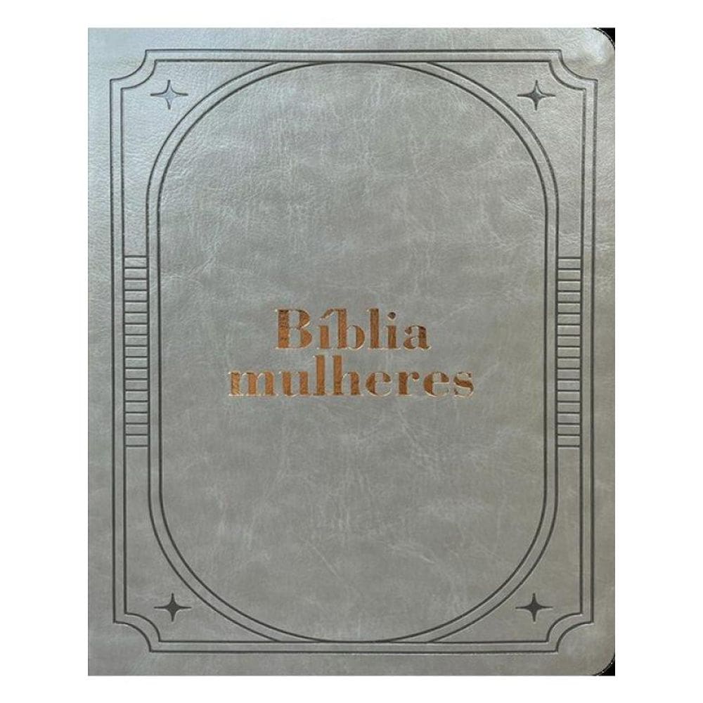 Bíblia Mulheres Naa - 1 Coluna Classica Acinzantada