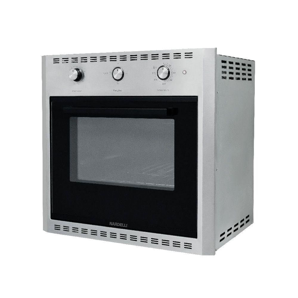 Forno Elétrico Embutir Nardelli E60 Inox 60l Inox 220V