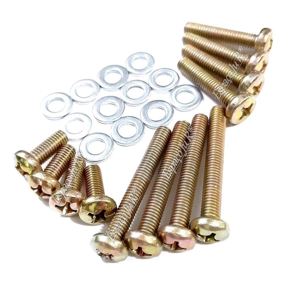 Parafuso M6 4X 45Mm Suporte Tv Lg 43 49 50 55 60 65 Kit 4