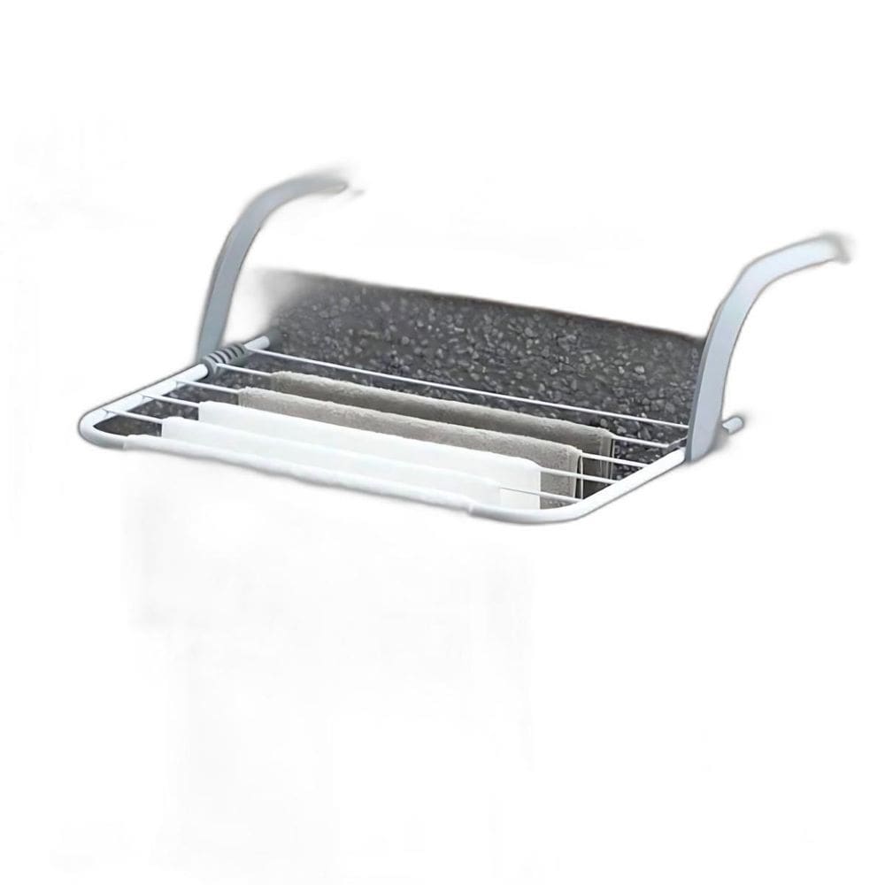 Varal Janela Apartamento Portátil 34X52Cm Para Secar Roupas