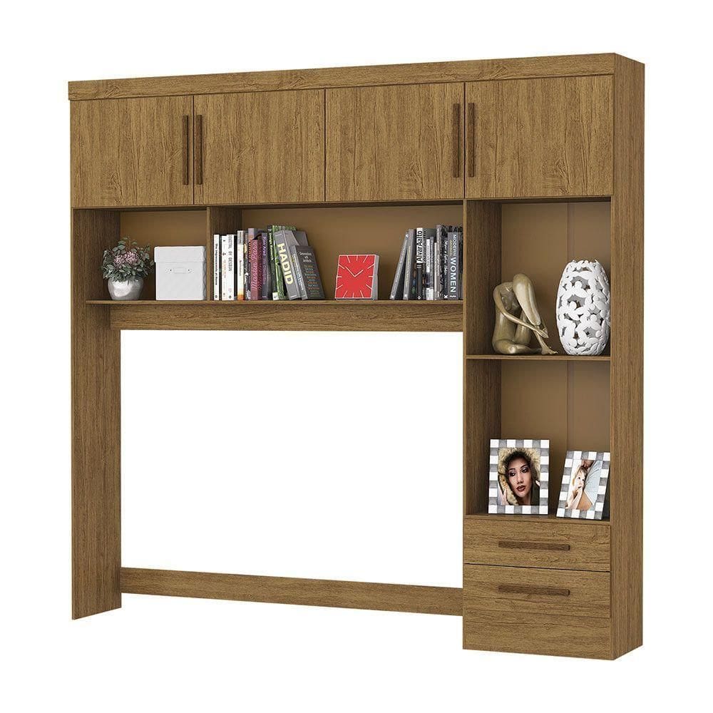 Guarda-roupa Modulado 4 Portas 2 Gavetas Carioca Móveis Cinamomo